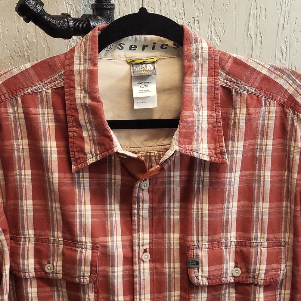 The North Face A5 Series Long Sleeve Plaid Button Down Shirt